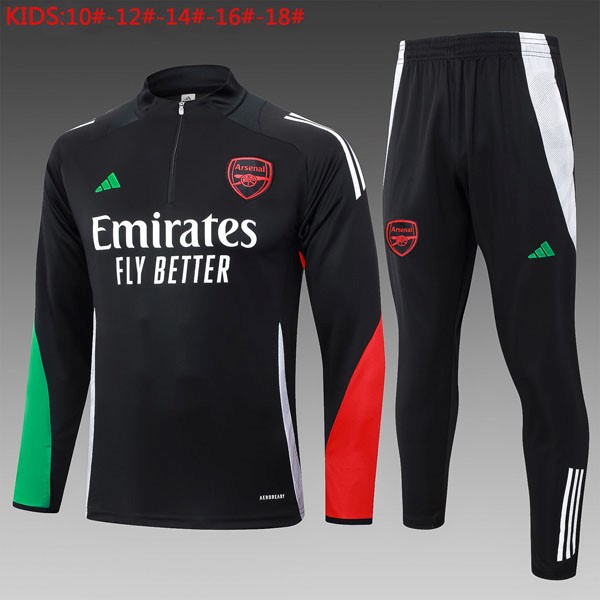 Kinder Sweatshirts Arsenal 2024-2025 Schwarz 3